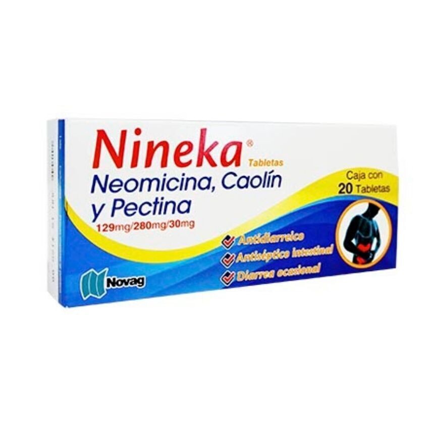 NINEKA 129/280/30 MG 20 TAB