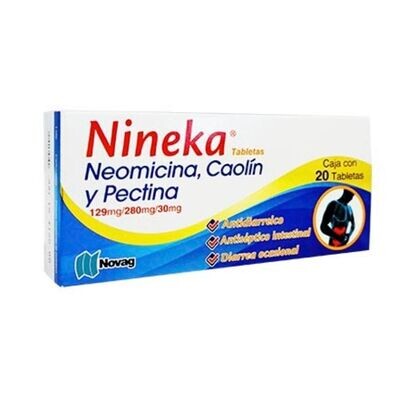 NINEKA 129/280/30 MG 20 TAB