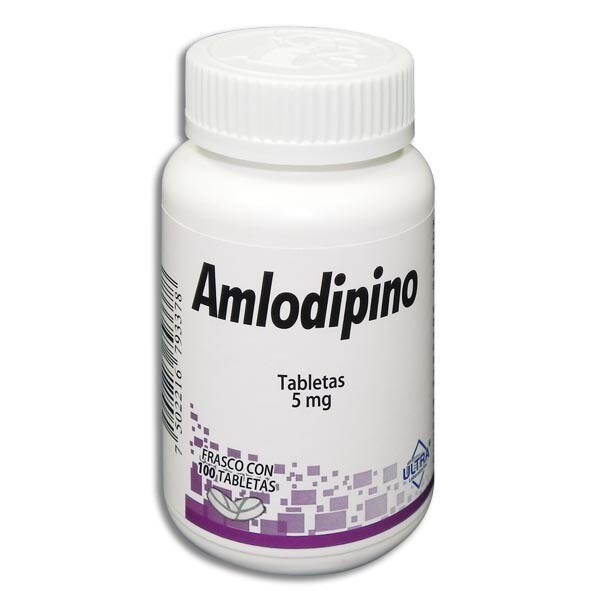 AMLODIPINO 5 MG 100 TAB ULTRA