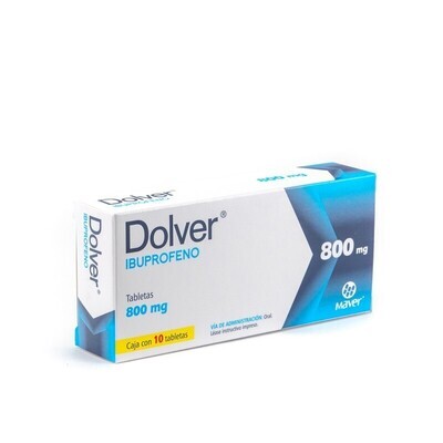 DOLVER 800 MG 10 TAB