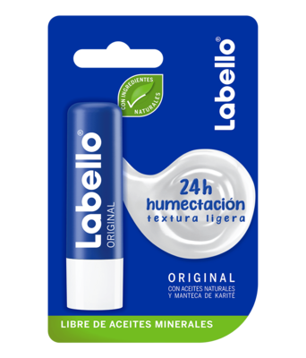 LABIAL 24H HUMECTACIÓN ORIGINAL 4.7 G LABELLO