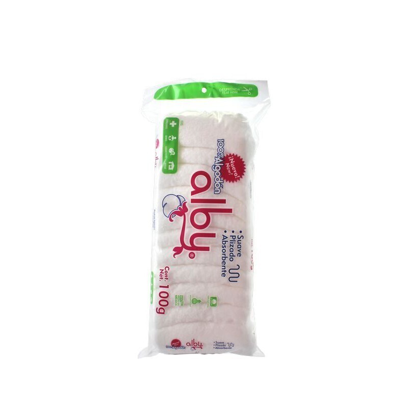 ALGODON PLISADO BOL 100 G ALBY