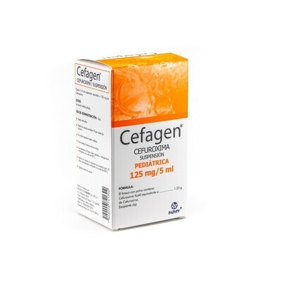 CEFAGEN 125 MG SUSP 50 ML