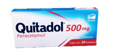 QUITADOL 500 MG 10 TAB