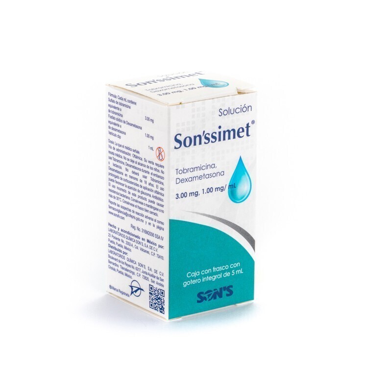 SON&#39;SSIMET 3/1 MG/1 ML GOT OFT 5 ML