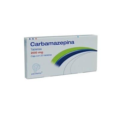 CARBAMAZEPINA 200 MG 20 TAB PSICOFARMA