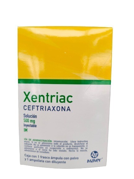 XENTRIAC IM 500 MG/3.5 ML AMP