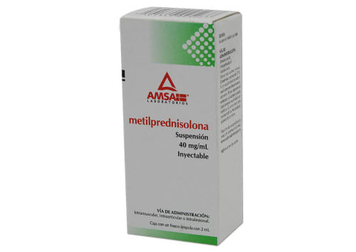 METILPREDNISOLONA 40 MG/ML AMP AMSA