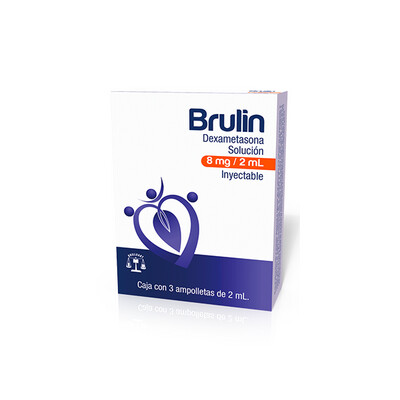 BRULIN 8 MG/2 ML 3 AMP