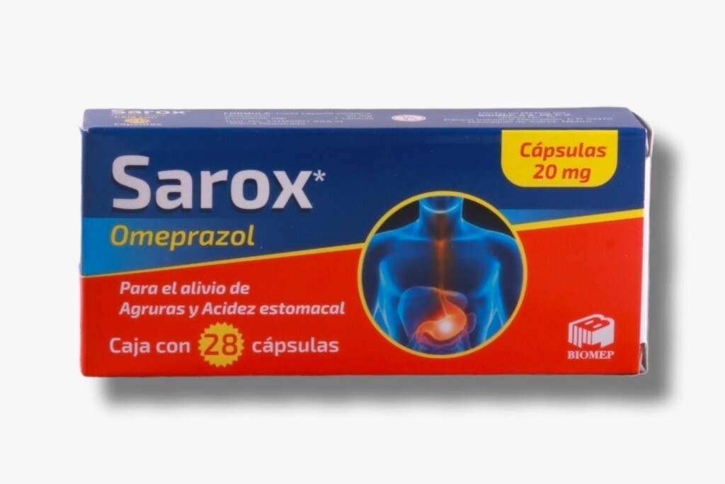 SAROX 20 MG 28 TAB