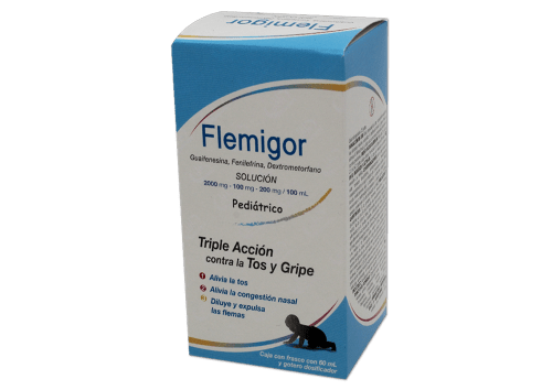 FLEMIGOR PEDIATRICO 2000/100/200 MG/100 ML 60 ML