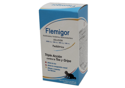 FLEMIGOR PEDIATRICO 2000/100/200 MG/100 ML 60 ML