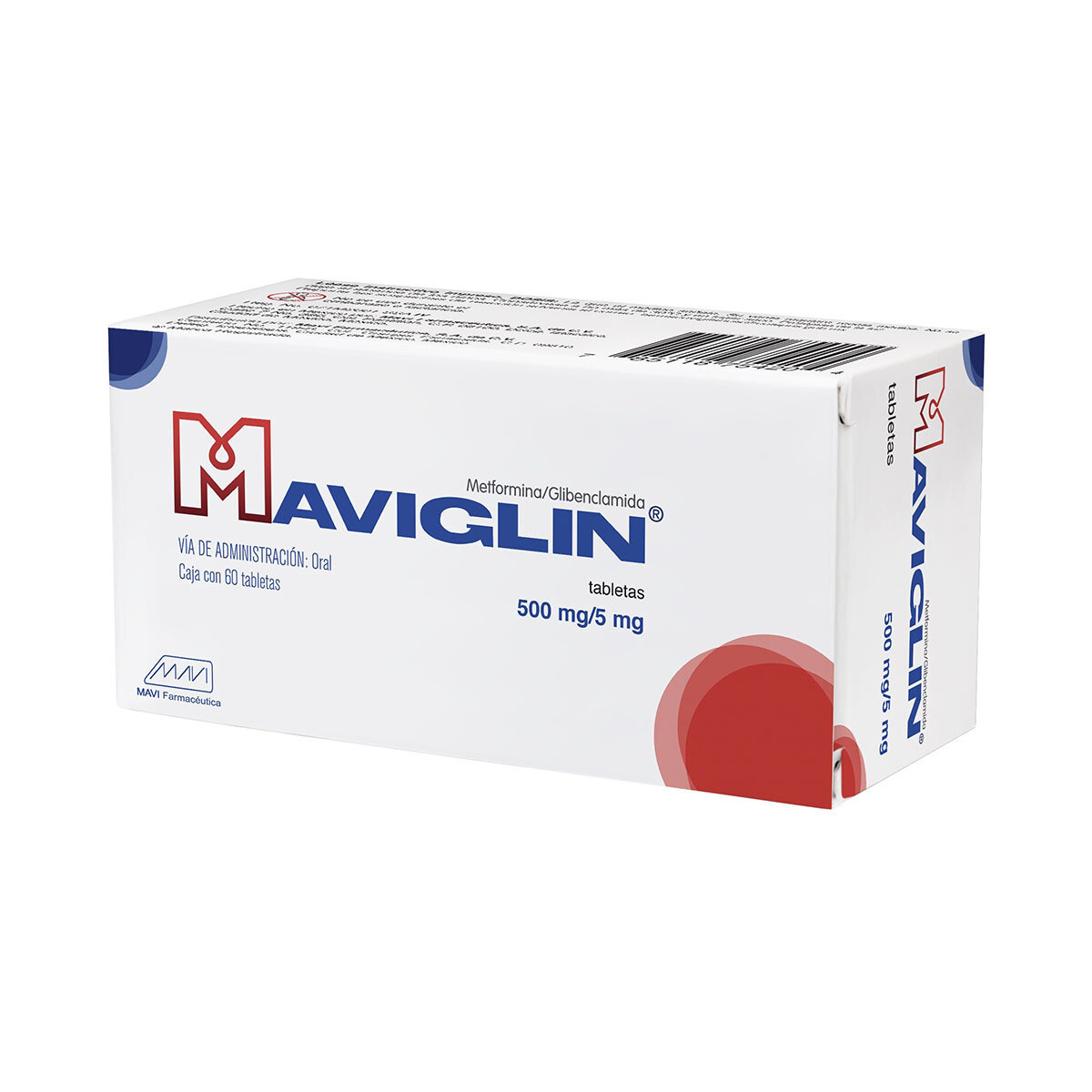 MAVIGLIN 500/5 MG 60 GRAG