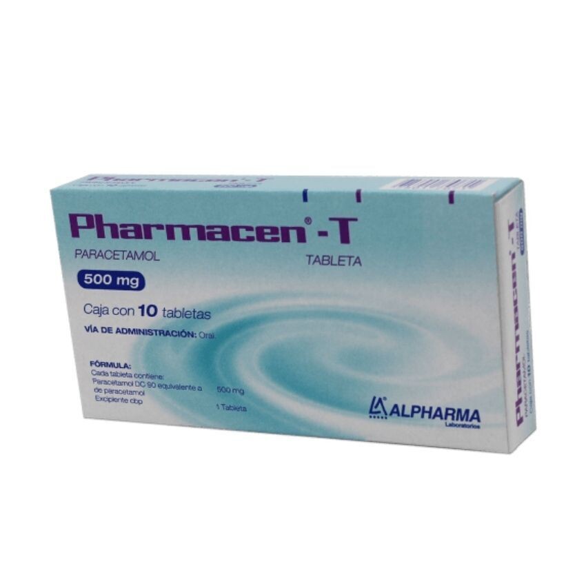 PHARMACEN-T 500 MG 10 TAB