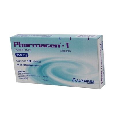 PHARMACEN-T 500 MG 10 TAB