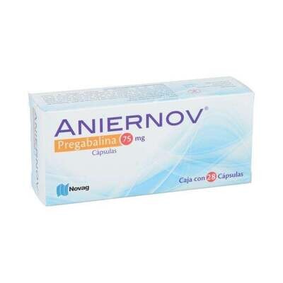 ANIERNOV 75 MG 28 CAP