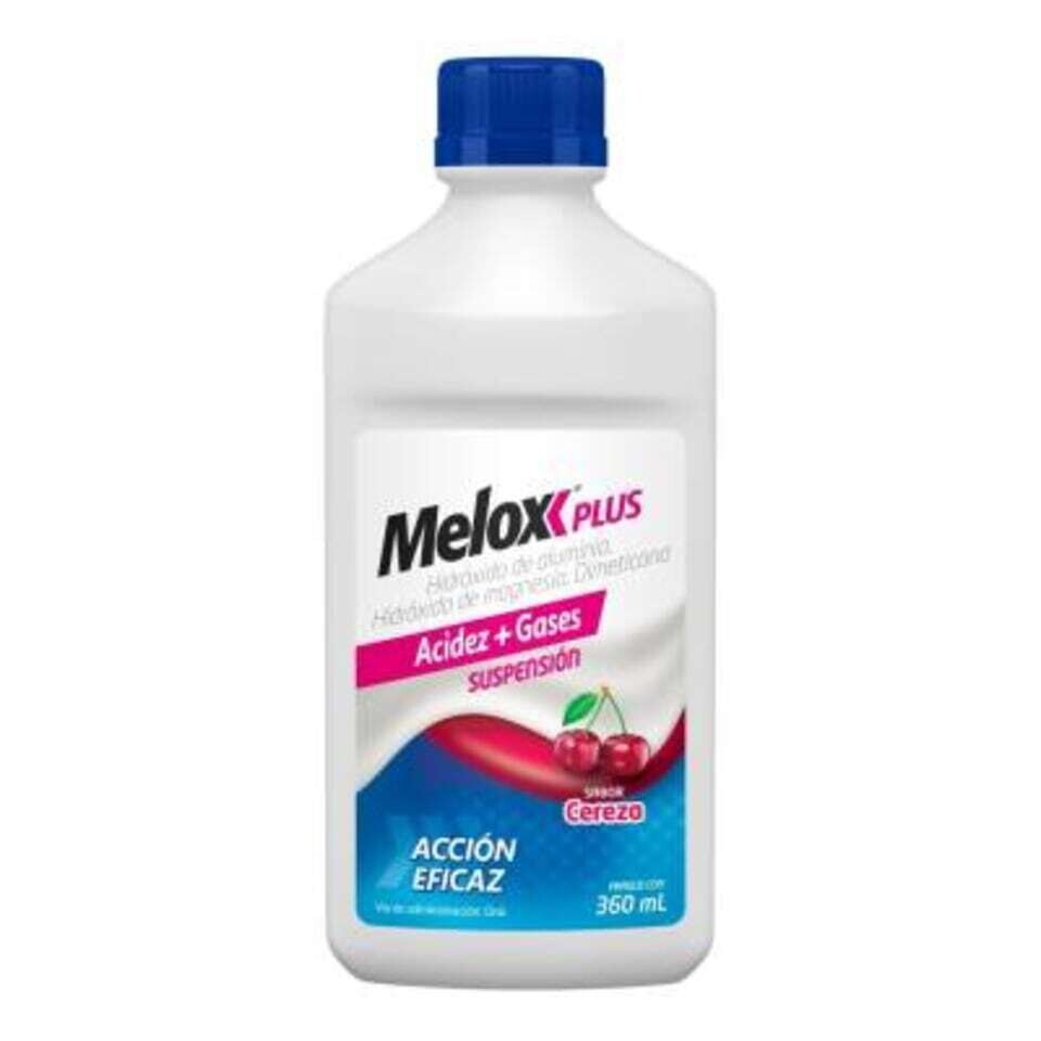 MELOX PLUS SUSP 360 ML CEREZA
