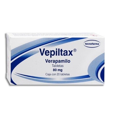 VEPILTAX 80 MG 20 TAB
