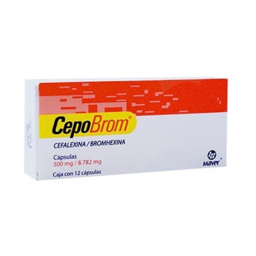 CEPOBROM 500 MG 12 CAP