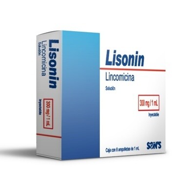LISONIN 300 MG/1 ML JER AMP IM, IV, PRAL