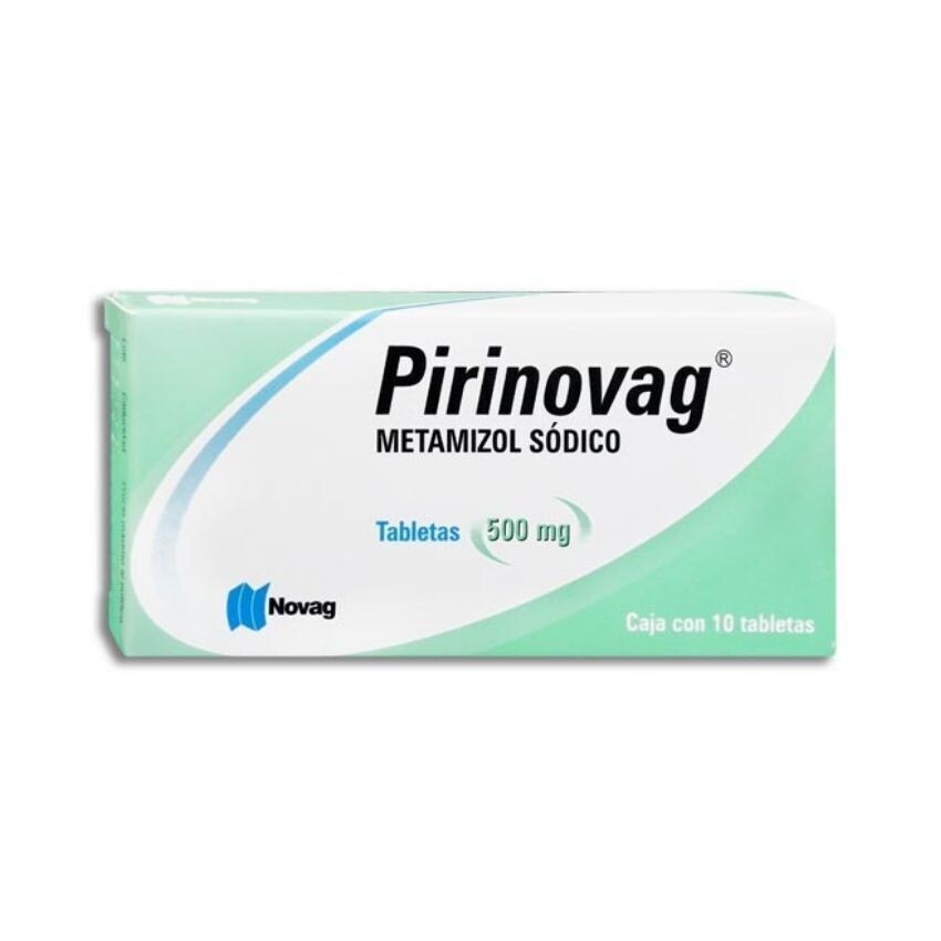 PIRINOVAG 500 MG 10 TAB