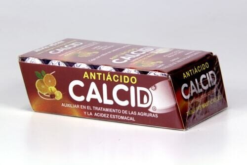 CALCID 12 ROLLOS 12 TAB MAST 500 MG SABOR CEREZA-LIMON