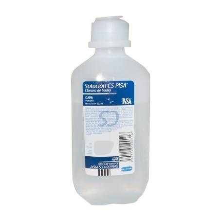 SOLUCION CS PISA AL 9% PLASCO FCO 250 ML