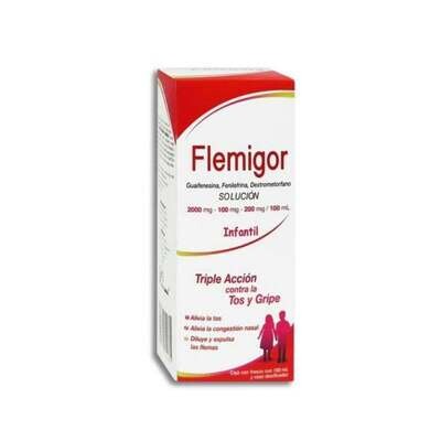 FLEMIGOR INFANTIL 200/100/200MG SOL 150 ML