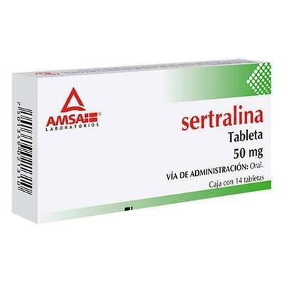 SERTRALINA 50 MG 14 TAB AMSA