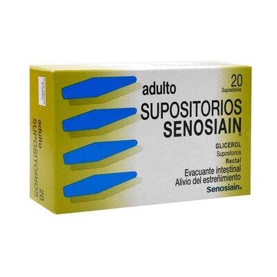 SENOSIAIN ADULTO 20 SUPOSITORIOS
