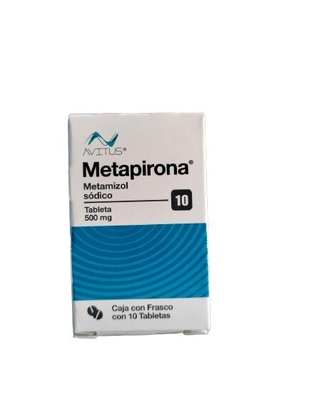 METAPIRONA 500 MG 10 TAB
