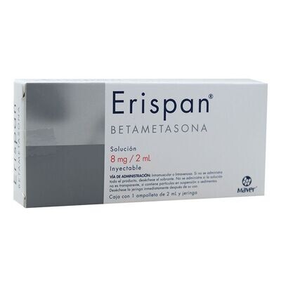 ERISPAN 8 MG/2 ML AMP IM, IV