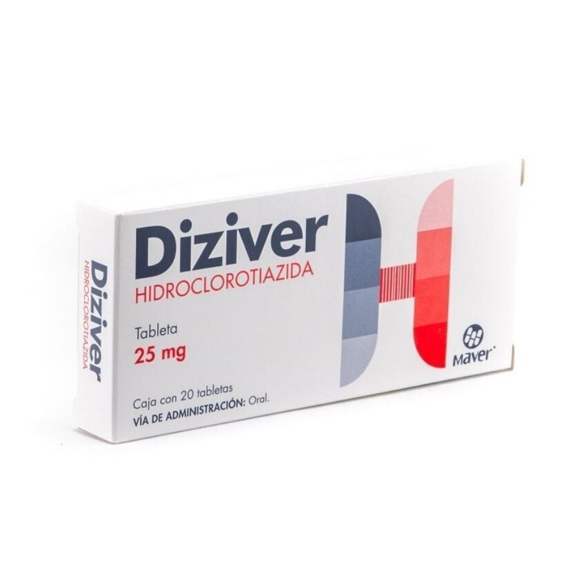 DIZIVER 25 MG 20 TAB