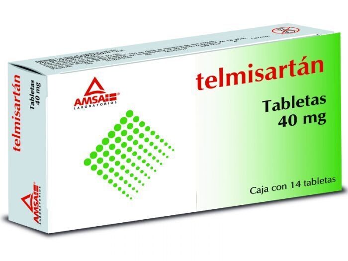 TELMISARTAN 40 MG 14 TAB AMSA