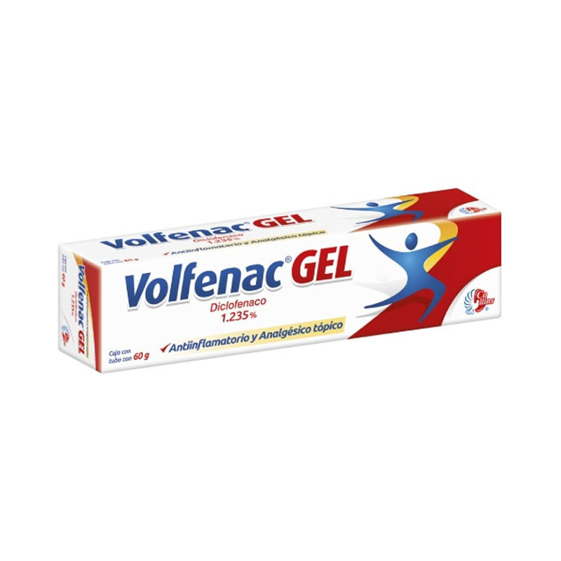 VOLFENAC 1.235%/100 MG GEL 60 G