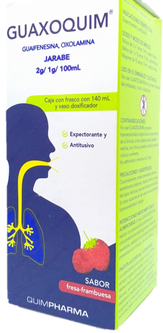 GUAXOQUIM 2/1 G/100 ML SUSP AD 140 ML