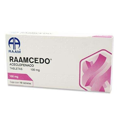 RAAMCEDO 100 MG 10 TAB