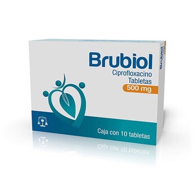 BRUBIOL 500 MG 10 TAB