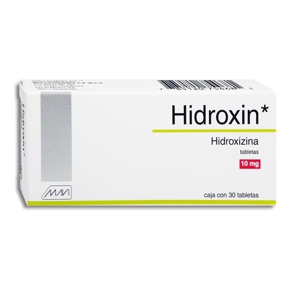 HIDROXIN 10 MG 30 TAB