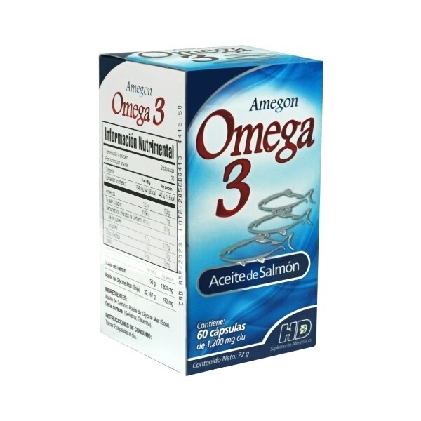 AMEGON OMEGA 3 1200 MG 60 CAP