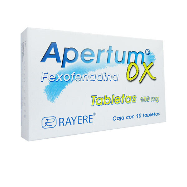 APERTUM OX 180 MG 10 TAB