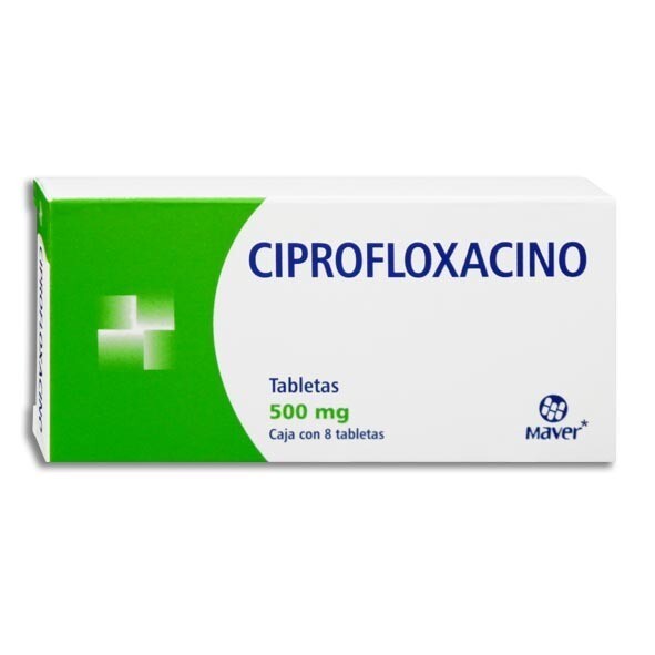 CIPROFLOXACINO 500 MG 8 TAB MEDIGEN