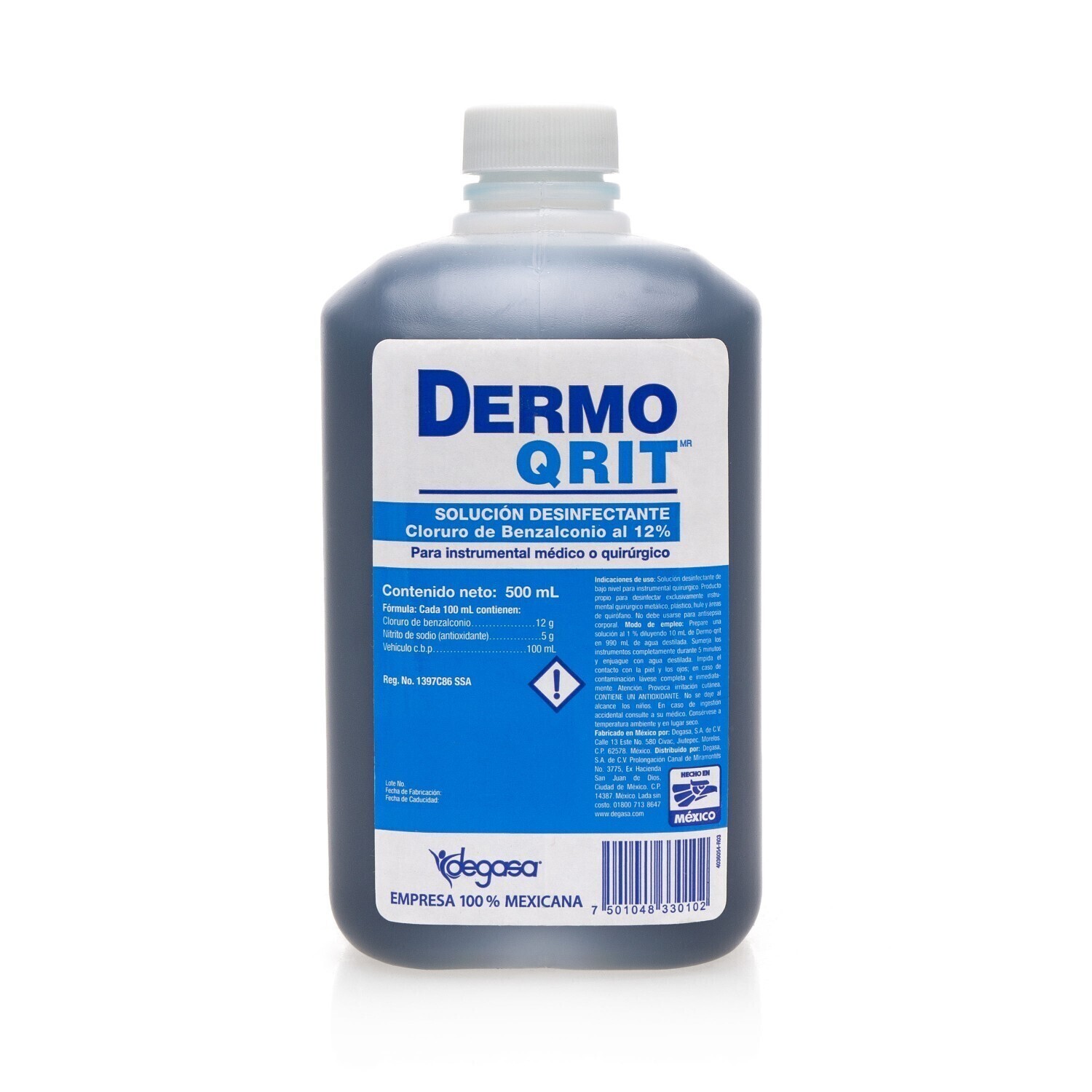 DERMO-QRIT SOL 12% 500 ML