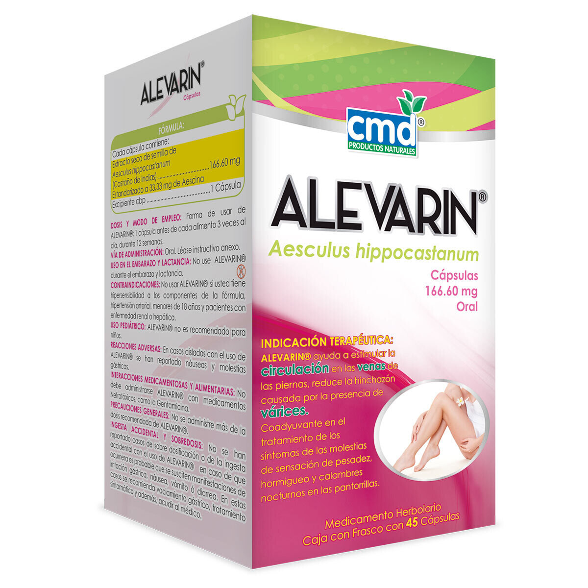 ALEVARIN 166.60 MG 45 CAP