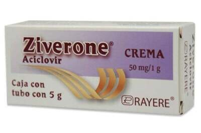 ZIVERONE 5 G CMA 50 MG