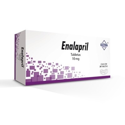 ENALAPRIL 30 TAB 10 MG ULTRA