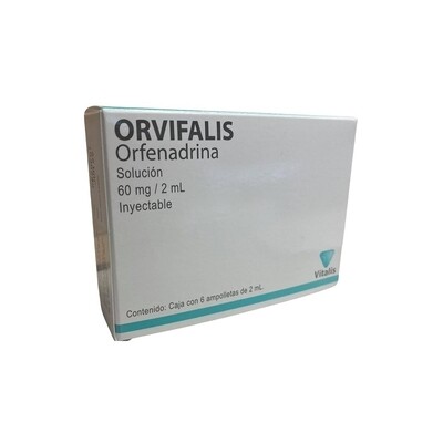 ORVIFALIS 60 MG/2 ML 6 AMP