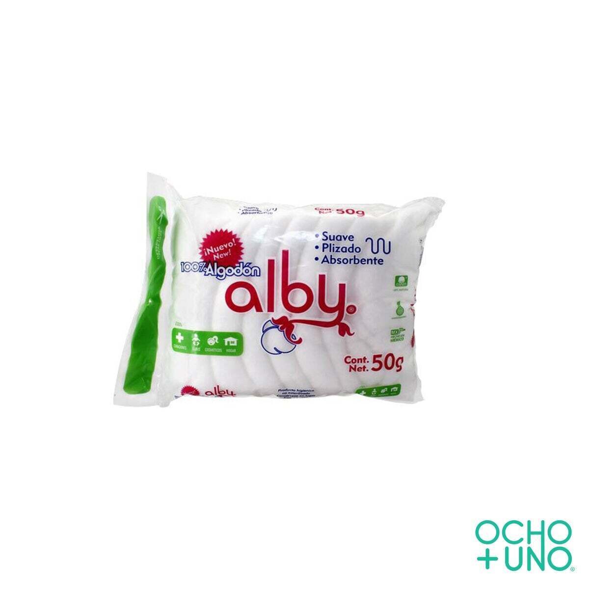 ALGODON PLISADO BOL 50 G ALBY