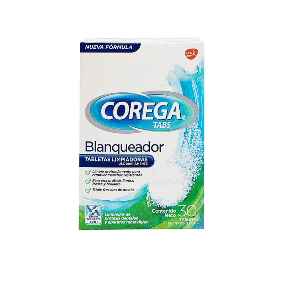 COREGA TABS BLANQUEADOR 30 TAB EFERV
