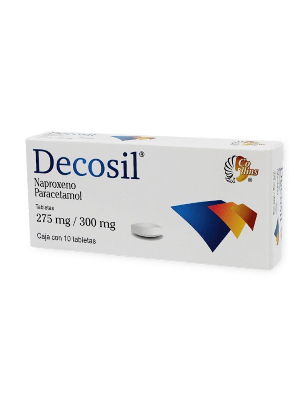 DECOSIL 275/300 MG 10 TAB
